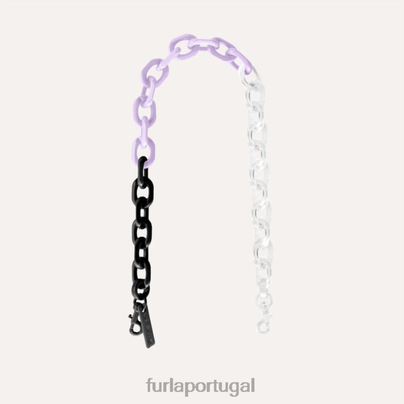 preto/íris/claro acessórios JP6JF238 alça de ombro de doces mulheres Furla