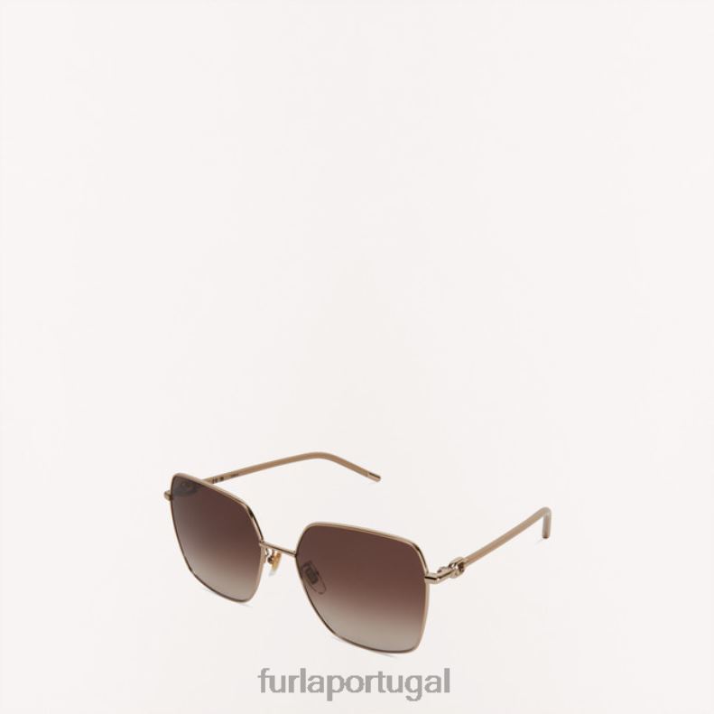 cinza acessórios JP6JF228 óculos de sol sfu693 óculos de sol mulheres Furla