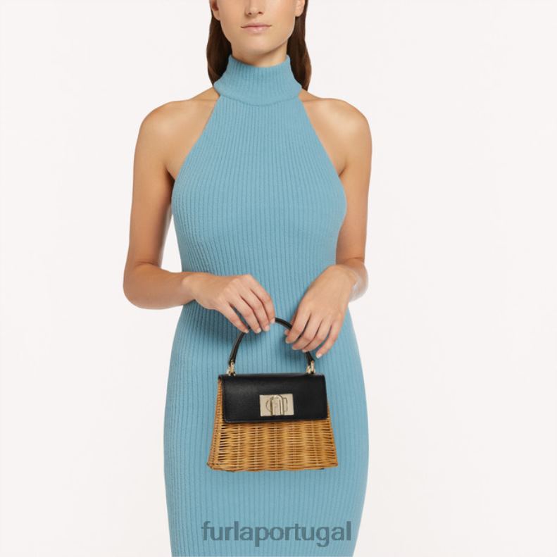 Nero acessórios JP6JF105 Mini alça superior 1927 mulheres Furla