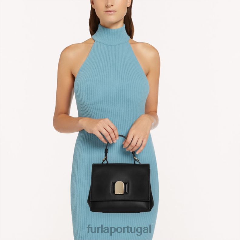 Nero acessórios JP6JF90 Emma alça superior mini mulheres Furla