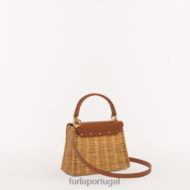 conhaque h acessórios JP6JF102 Mini alça superior 1927 mulheres Furla