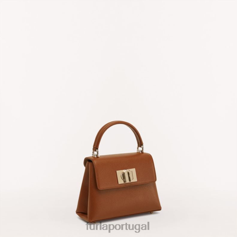 conhaque h acessórios JP6JF113 Mini alça superior 1927 mulheres Furla