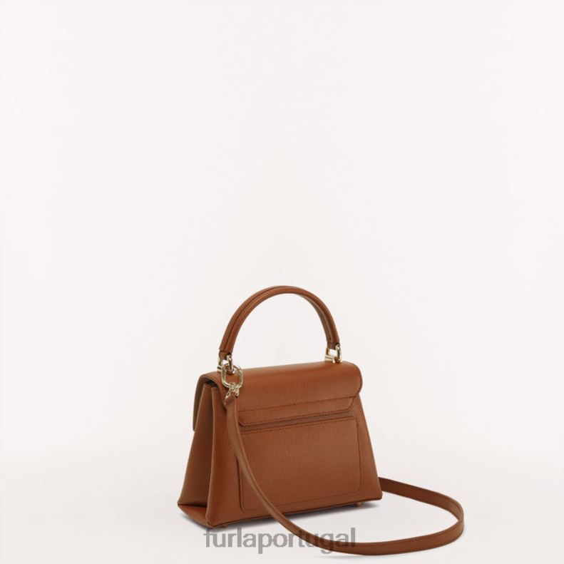 conhaque h acessórios JP6JF113 Mini alça superior 1927 mulheres Furla