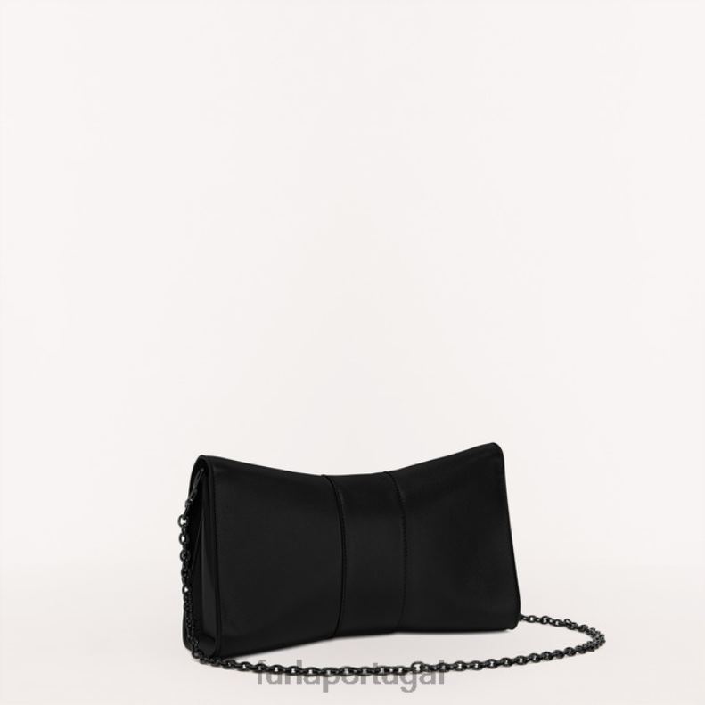 Nero acessórios JP6JF156 bolsa tiracolo metropolis remix mulheres Furla