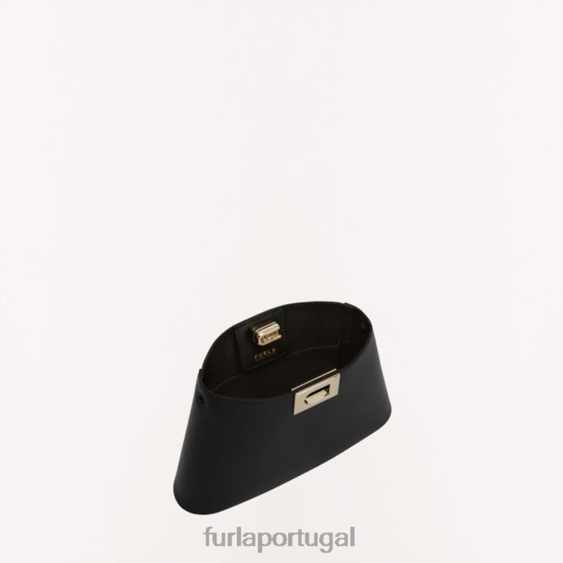 Nero acessórios JP6JF84 bolsa de ombro flor mulheres Furla