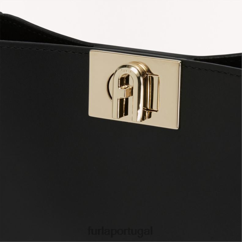Nero acessórios JP6JF84 bolsa de ombro flor mulheres Furla
