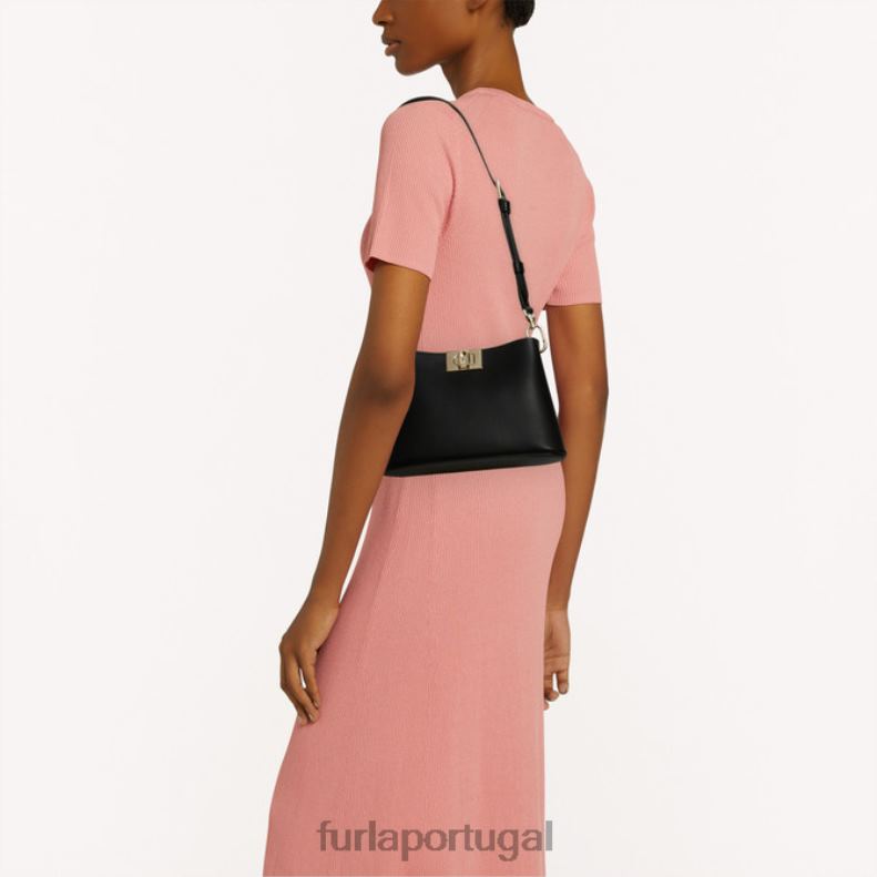 Nero acessórios JP6JF84 bolsa de ombro flor mulheres Furla