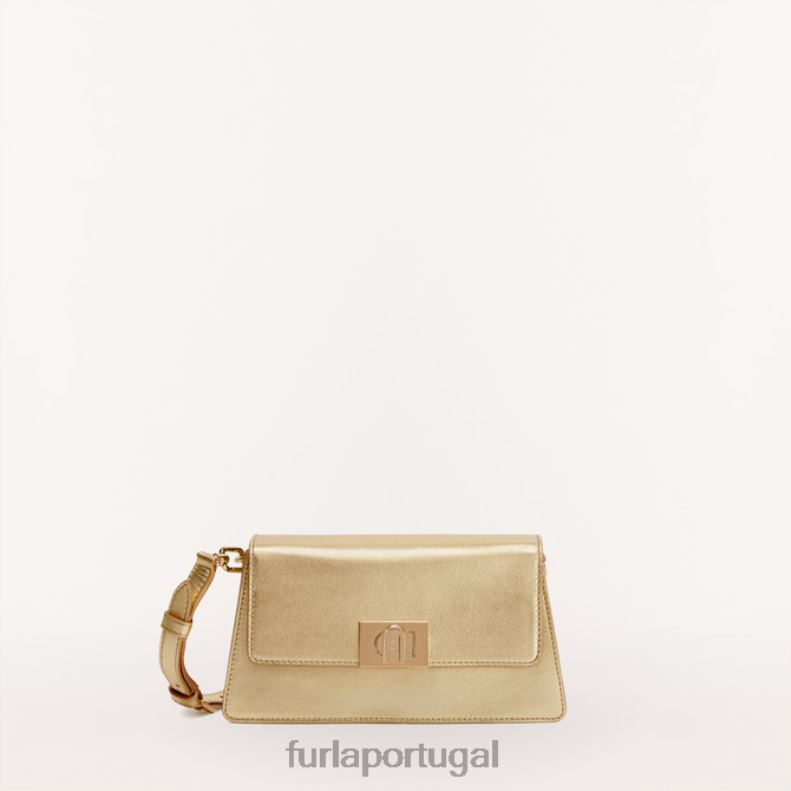 cor ouro acessórios JP6JF80 bolsa tiracolo zoe mini mulheres Furla