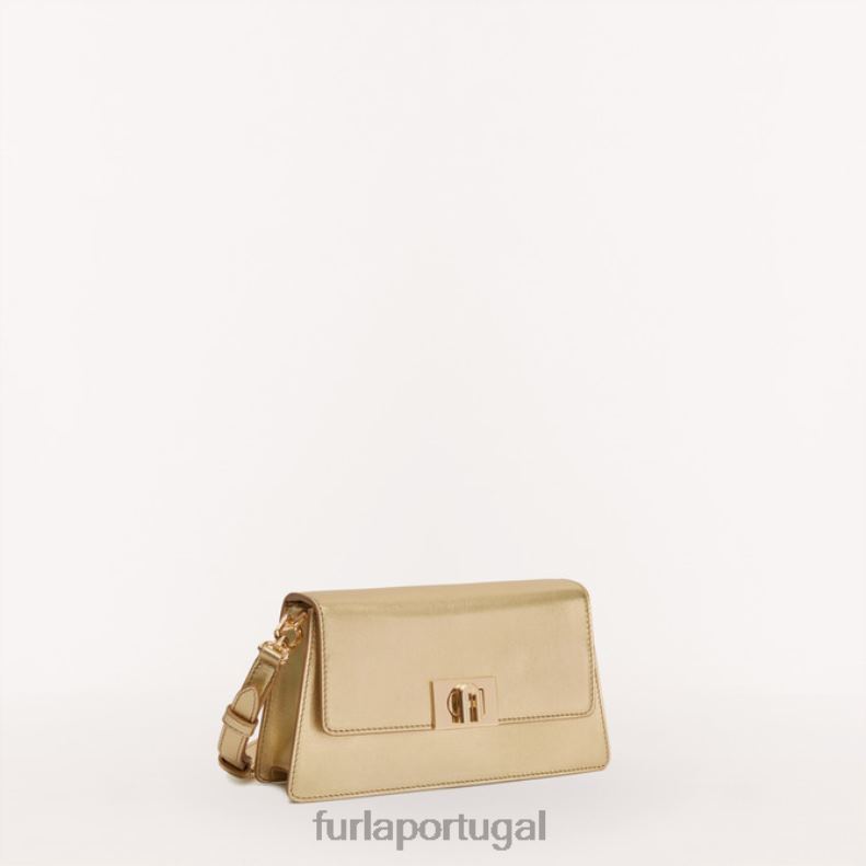 cor ouro acessórios JP6JF80 bolsa tiracolo zoe mini mulheres Furla