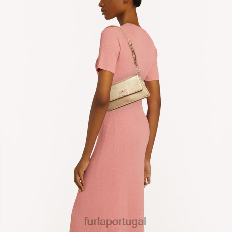 cor ouro acessórios JP6JF80 bolsa tiracolo zoe mini mulheres Furla