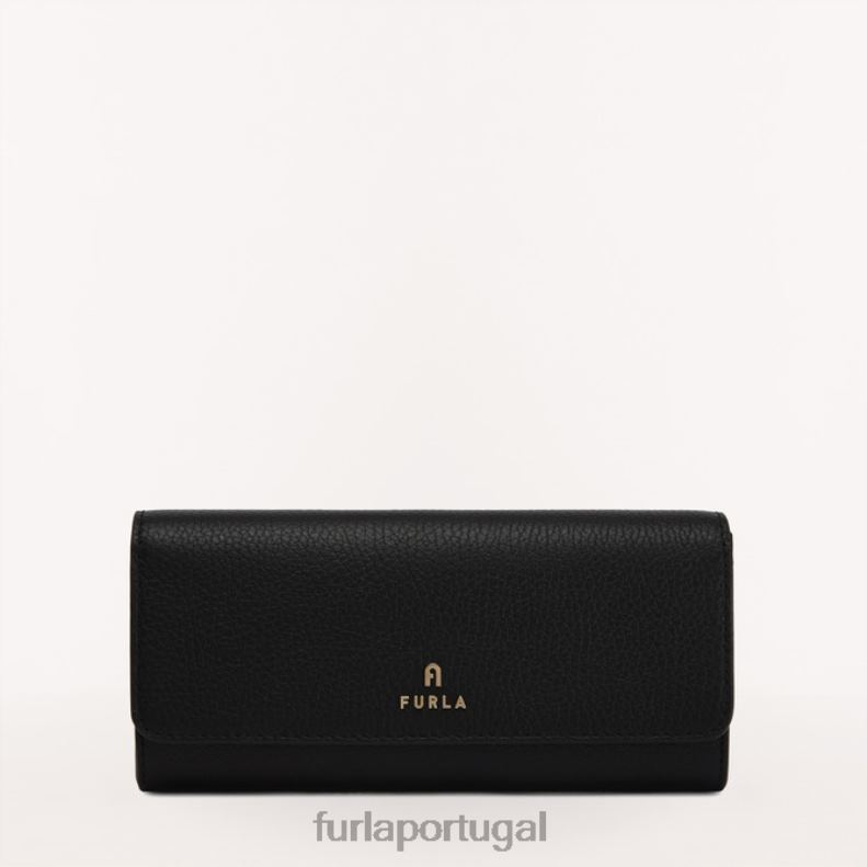 Nero acessórios JP6JF189 carteira continental camélia xl mulheres Furla
