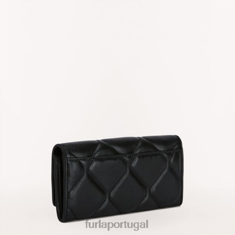 Nero acessórios JP6JF200 Carteira continental 1927 xl mulheres Furla