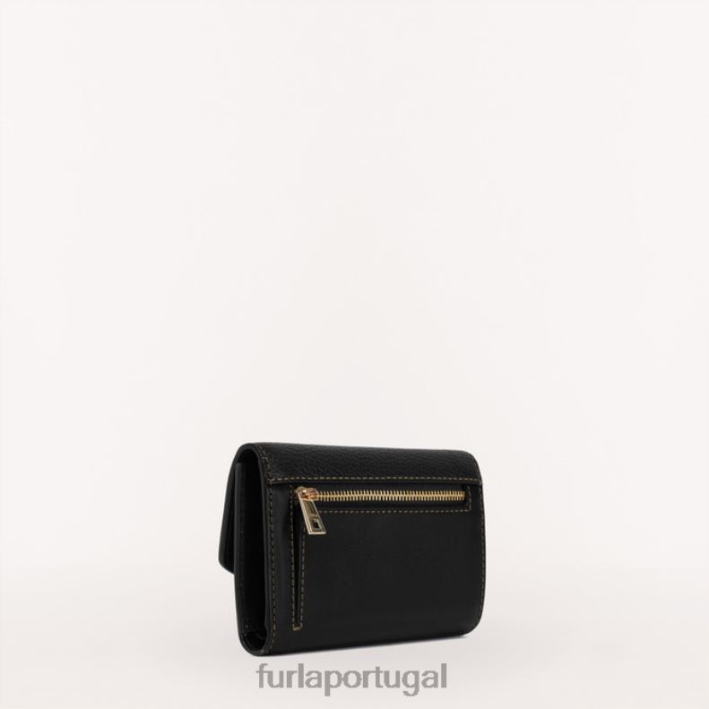 Nero acessórios JP6JF201 carteira compacta primula m mulheres Furla