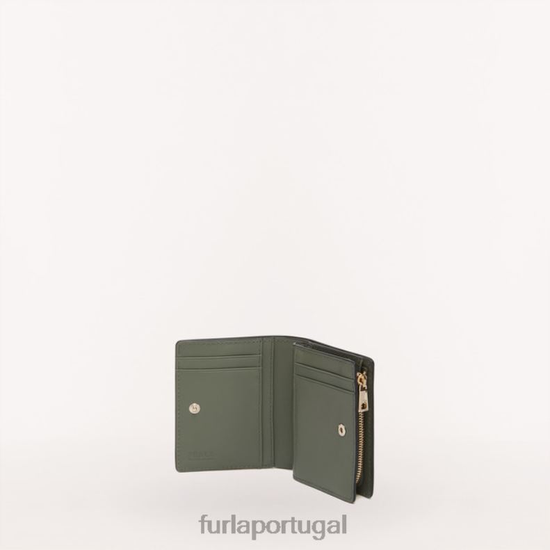 cacto acessórios JP6JF175 carteira compacta camélia mulheres Furla