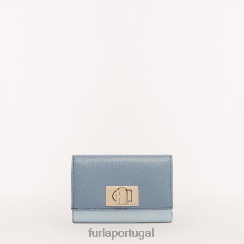 celestial/artemísia/pérola e int. acessórios JP6JF194 Carteira compacta 1927 m mulheres Furla