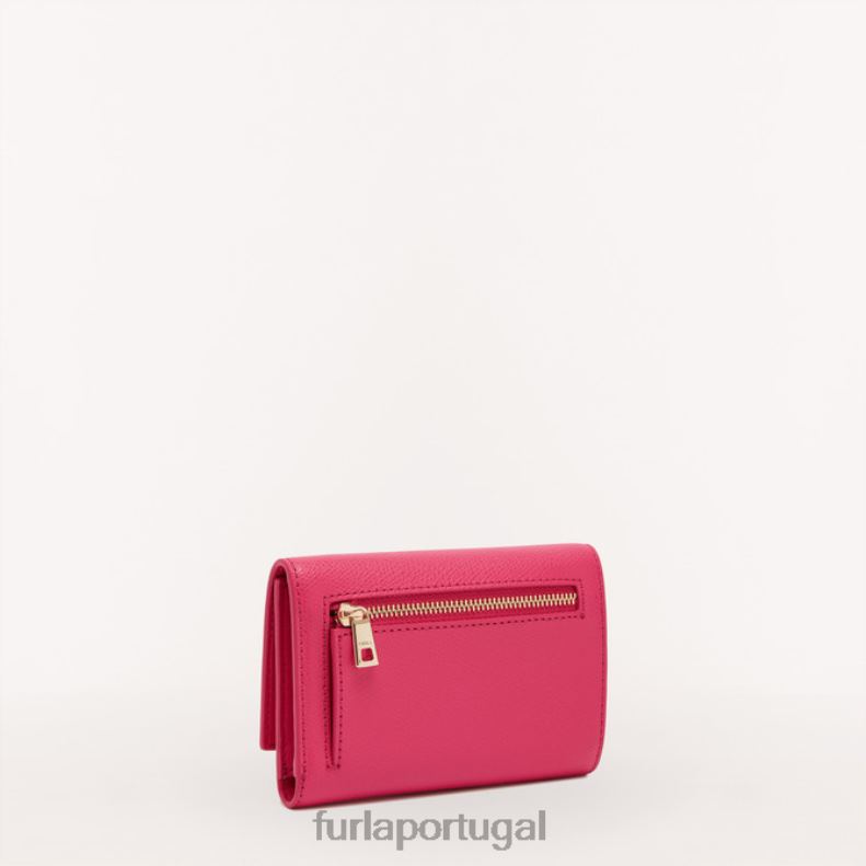 rosa pop acessórios JP6JF196 Carteira compacta 1927 m mulheres Furla