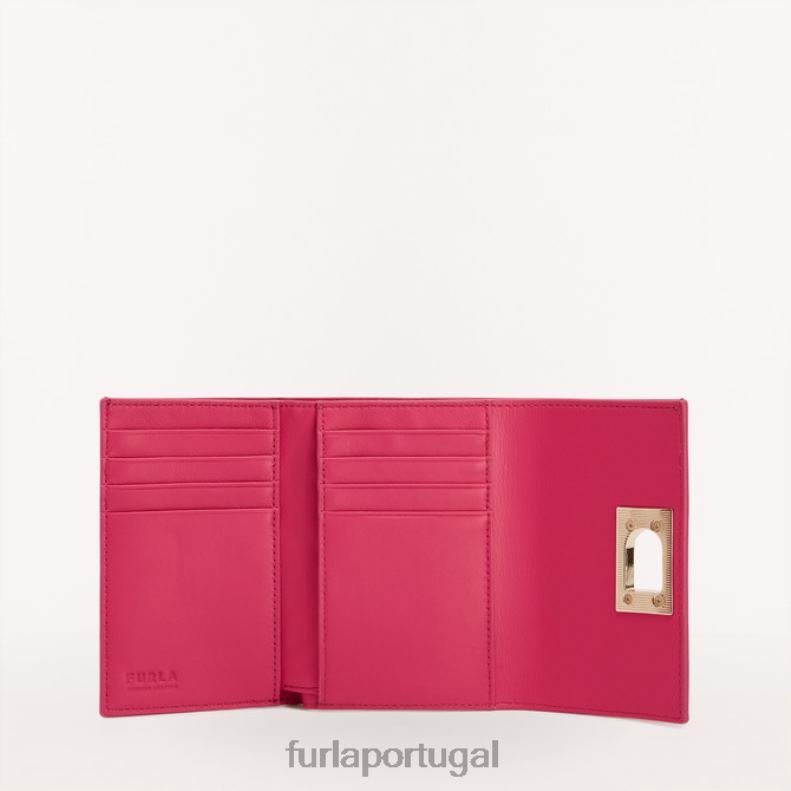 rosa pop acessórios JP6JF196 Carteira compacta 1927 m mulheres Furla
