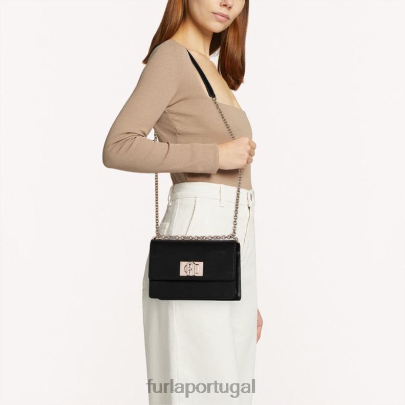 Nero acessórios JP6JF146 Mini tiracolo 1927 mulheres Furla