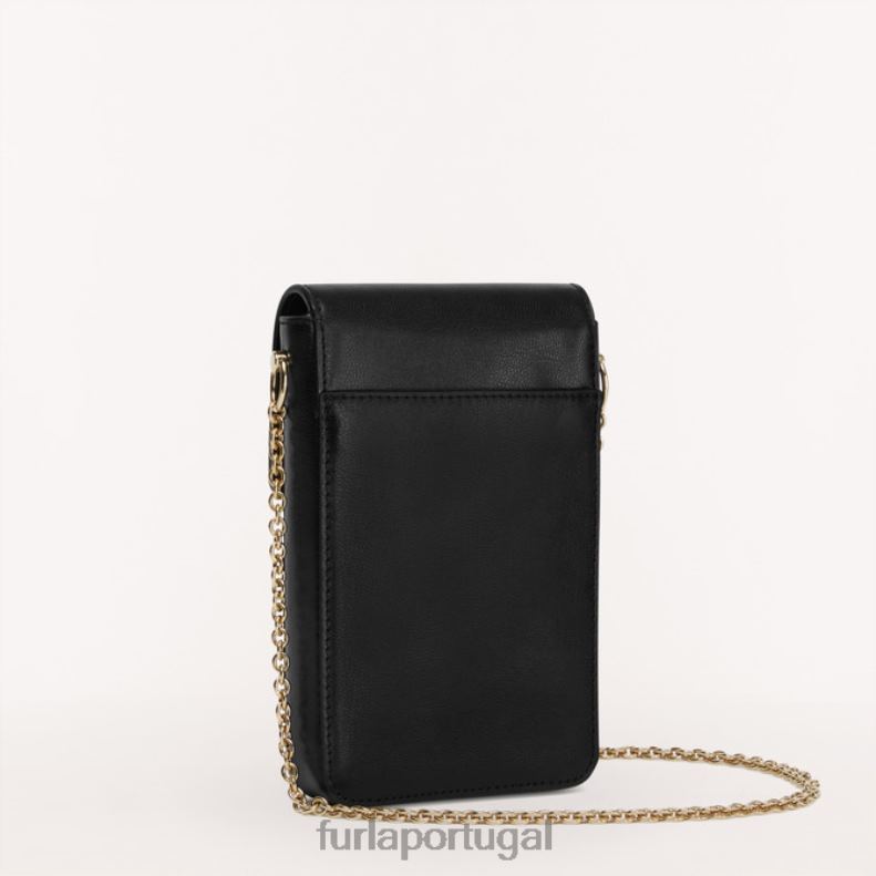 Nero acessórios JP6JF151 minha alegria crossbody vertical l mulheres Furla