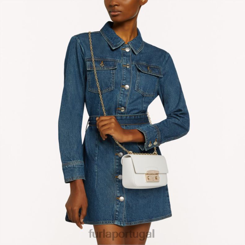 marshmallow acessórios JP6JF168 metrópole mini crossbody mulheres Furla