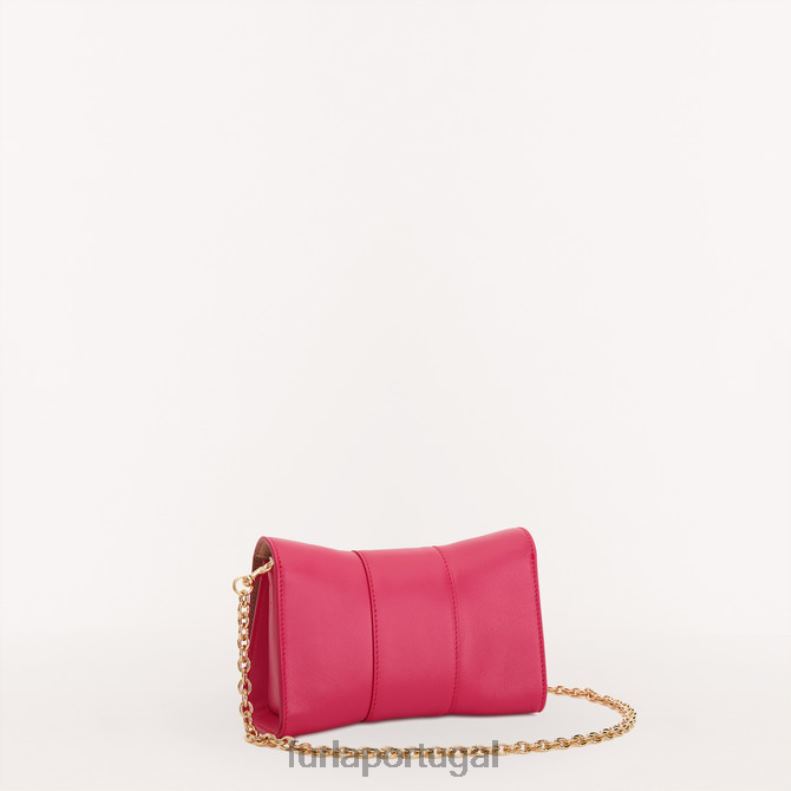 rosa pop acessórios JP6JF69 metropolis remix mini crossbody mulheres Furla