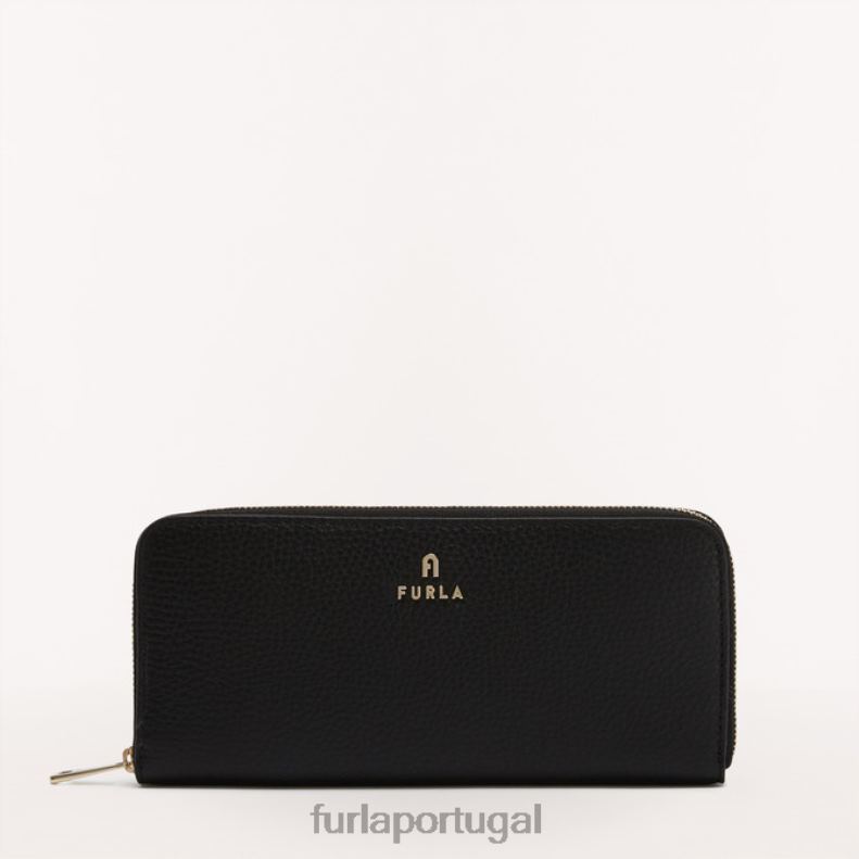 Nero acessórios JP6JF218 camélia zip around xl mulheres Furla