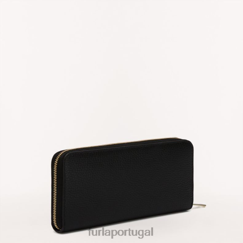 Nero acessórios JP6JF218 camélia zip around xl mulheres Furla