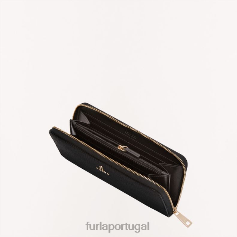 Nero acessórios JP6JF218 camélia zip around xl mulheres Furla