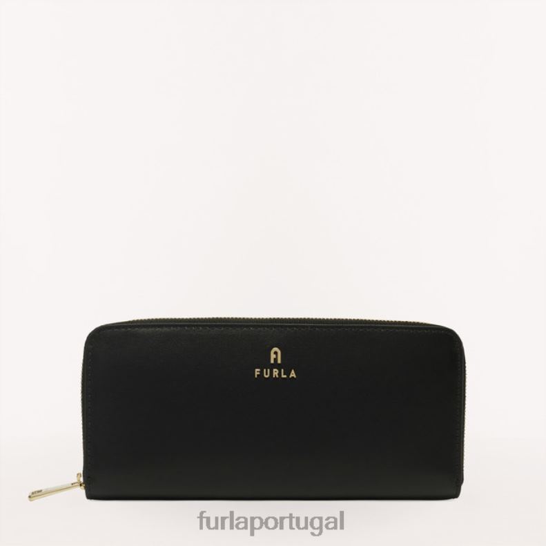Nero acessórios JP6JF220 camélia zip around xl mulheres Furla