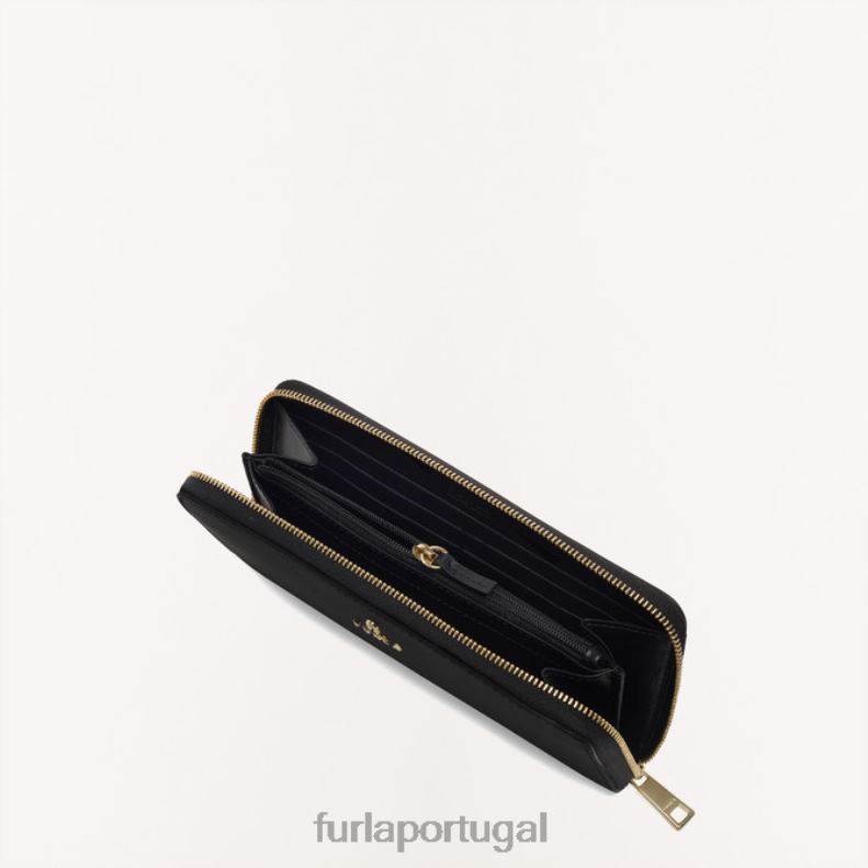 Nero acessórios JP6JF220 camélia zip around xl mulheres Furla