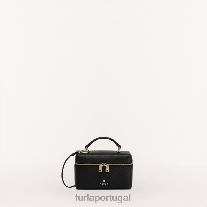 Nero acessórios JP6JF130 mini bolsa camélia mulheres Furla