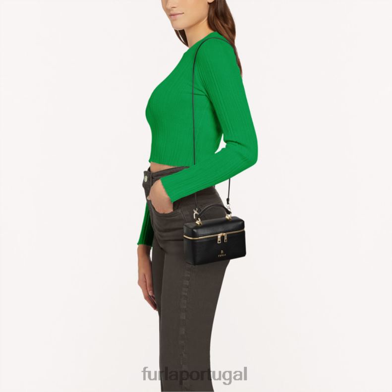 Nero acessórios JP6JF130 mini bolsa camélia mulheres Furla