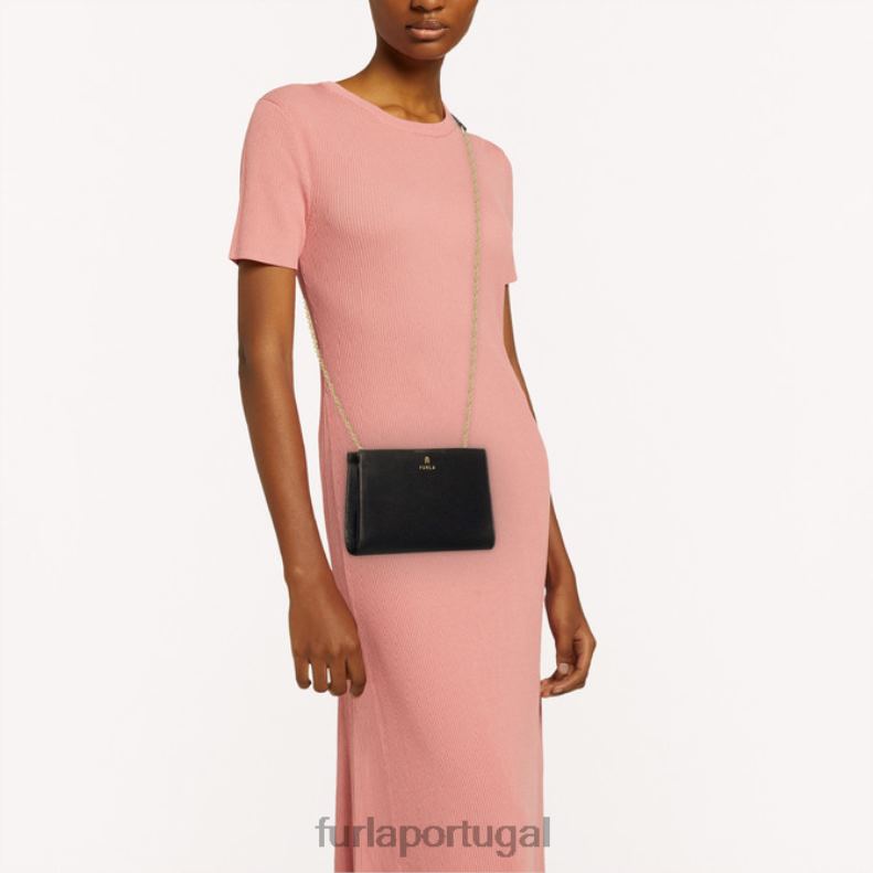 Nero acessórios JP6JF149 mini bolsa camélia l mulheres Furla