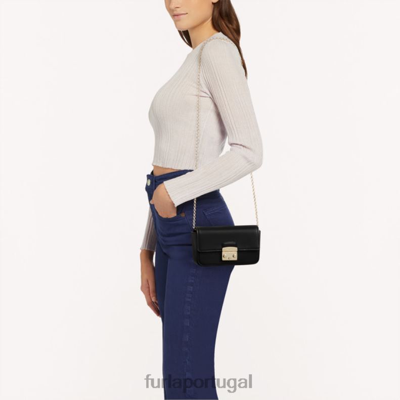 Nero acessórios JP6JF153 mini bolsa metrópole m mulheres Furla