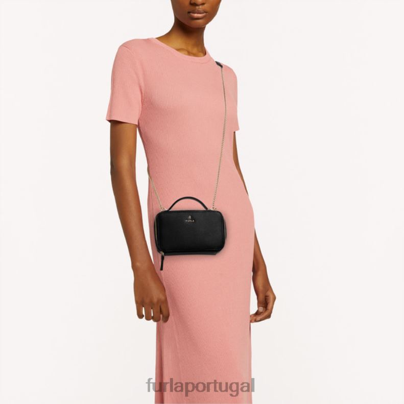Nero acessórios JP6JF62 mini bolsa camélia m mulheres Furla
