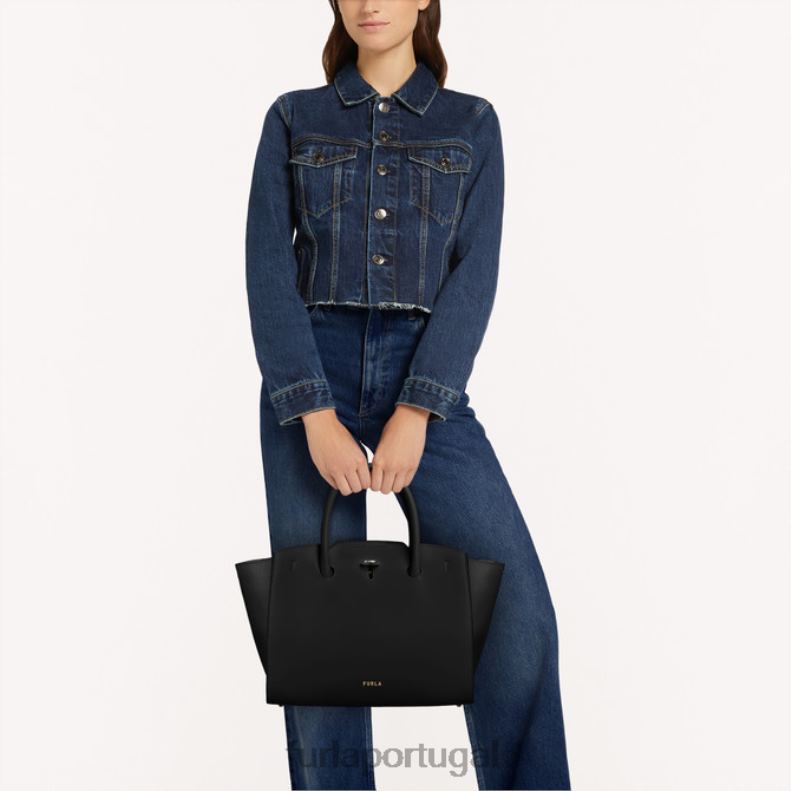 Nero acessórios JP6JF29 bolsa genesi m mulheres Furla