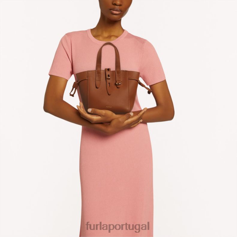 conhaque h acessórios JP6JF48 bolsa de rede mini mulheres Furla