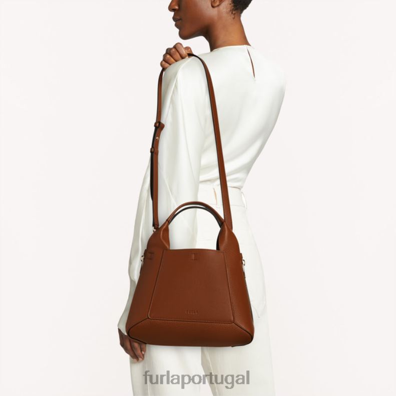 conhaque h/nero acessórios JP6JF55 bolsa gilda m mulheres Furla