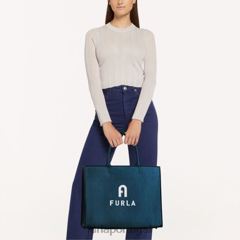 gaio azul/marshmallow acessórios JP6JF19 bolsa de oportunidade l mulheres Furla