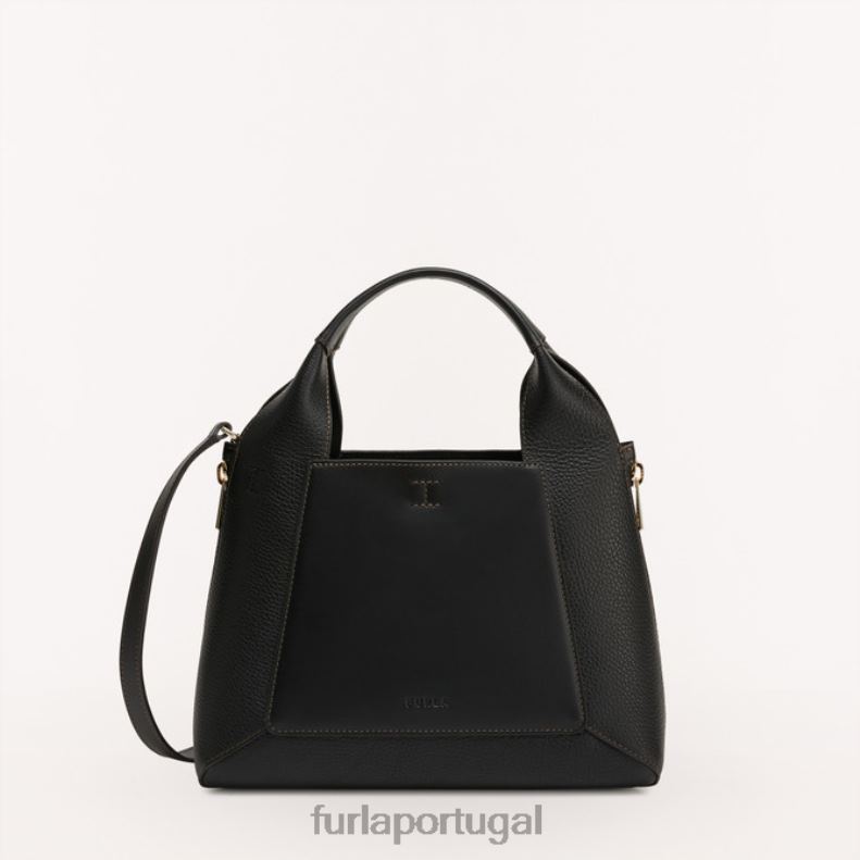 nero/marmo c acessórios JP6JF56 bolsa gilda m mulheres Furla