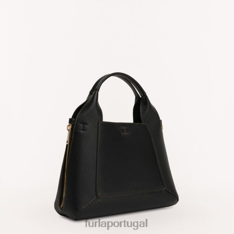 nero/marmo c acessórios JP6JF56 bolsa gilda m mulheres Furla
