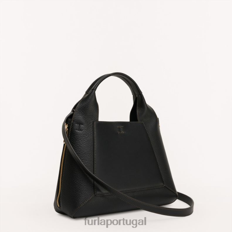 nero/marmo c acessórios JP6JF56 bolsa gilda m mulheres Furla