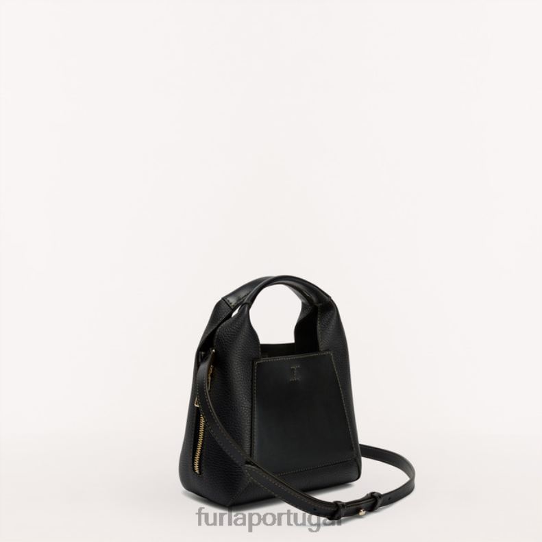 nero/marmo c acessórios JP6JF58 bolsa gilda mini mulheres Furla