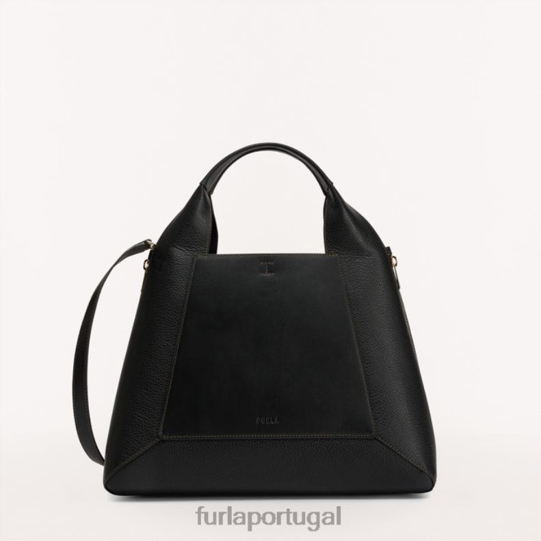 nero/marmo c acessórios JP6JF60 bolsa gilda l mulheres Furla