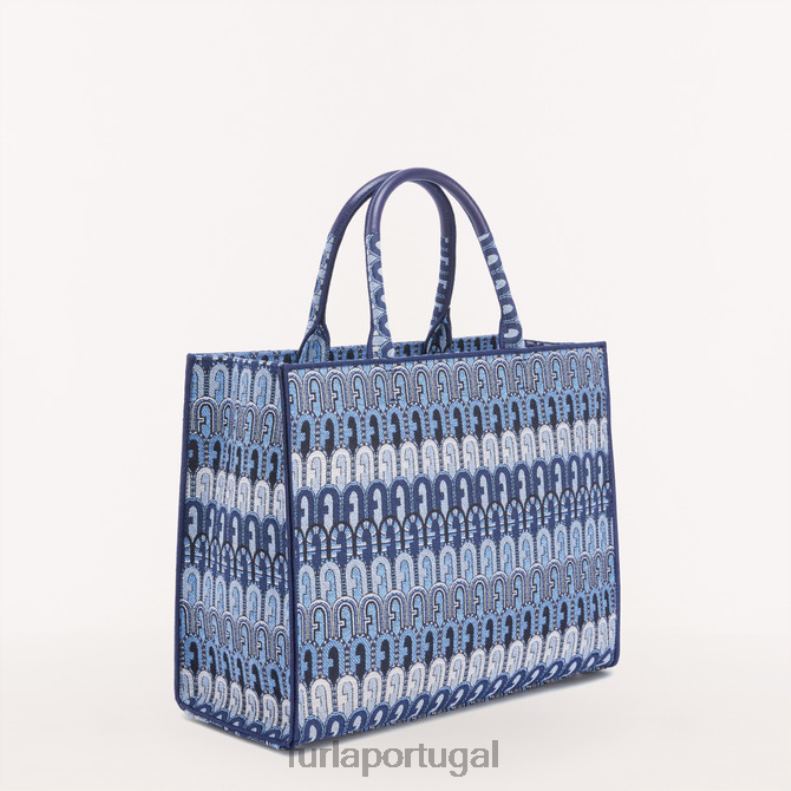 toni azul jeans acessórios JP6JF8 bolsa de oportunidade l mulheres Furla