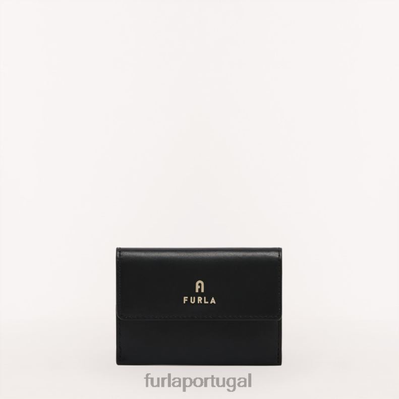 Nero acessórios JP6JF214 porta-cartões camelia m mulheres Furla