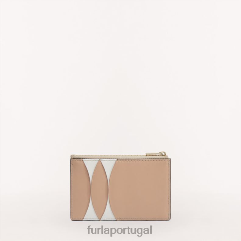 camafeu/marshmallow acessórios JP6JF206 porta-cartões luna m mulheres Furla